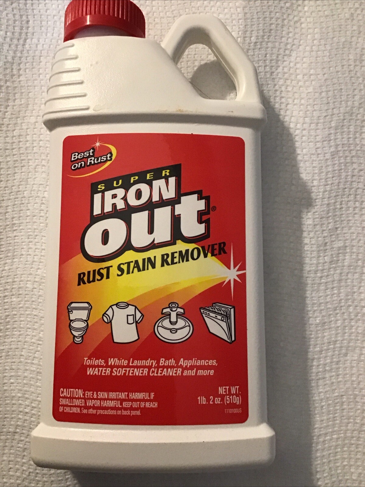 SUPER IRON OUT Powder Rust Stain Remover 1 lb 2 oz