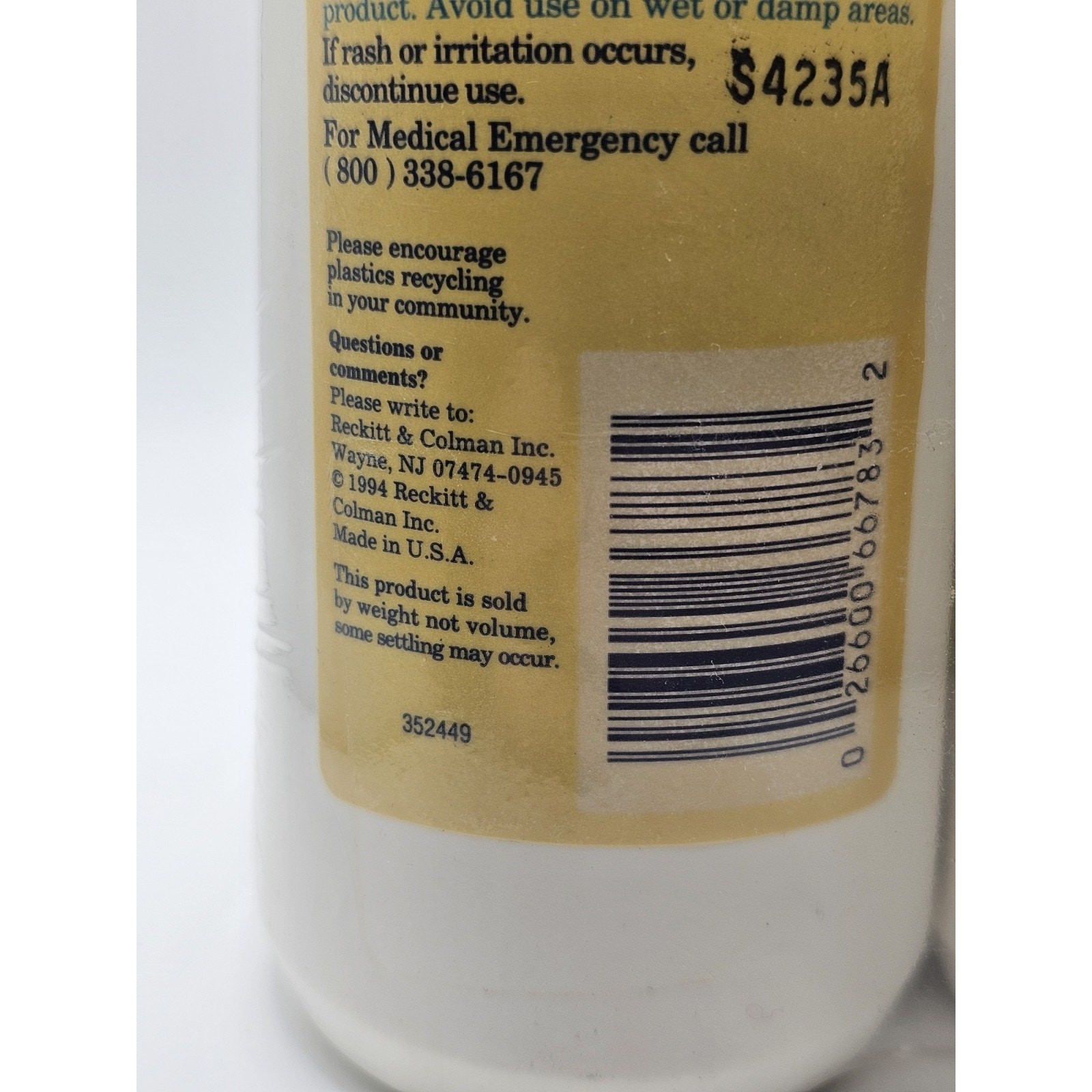 2 Pack Vintage 1994 Airwick Carpet Fresh Deodorizer Wildberry Knoll Sealed 26oz
