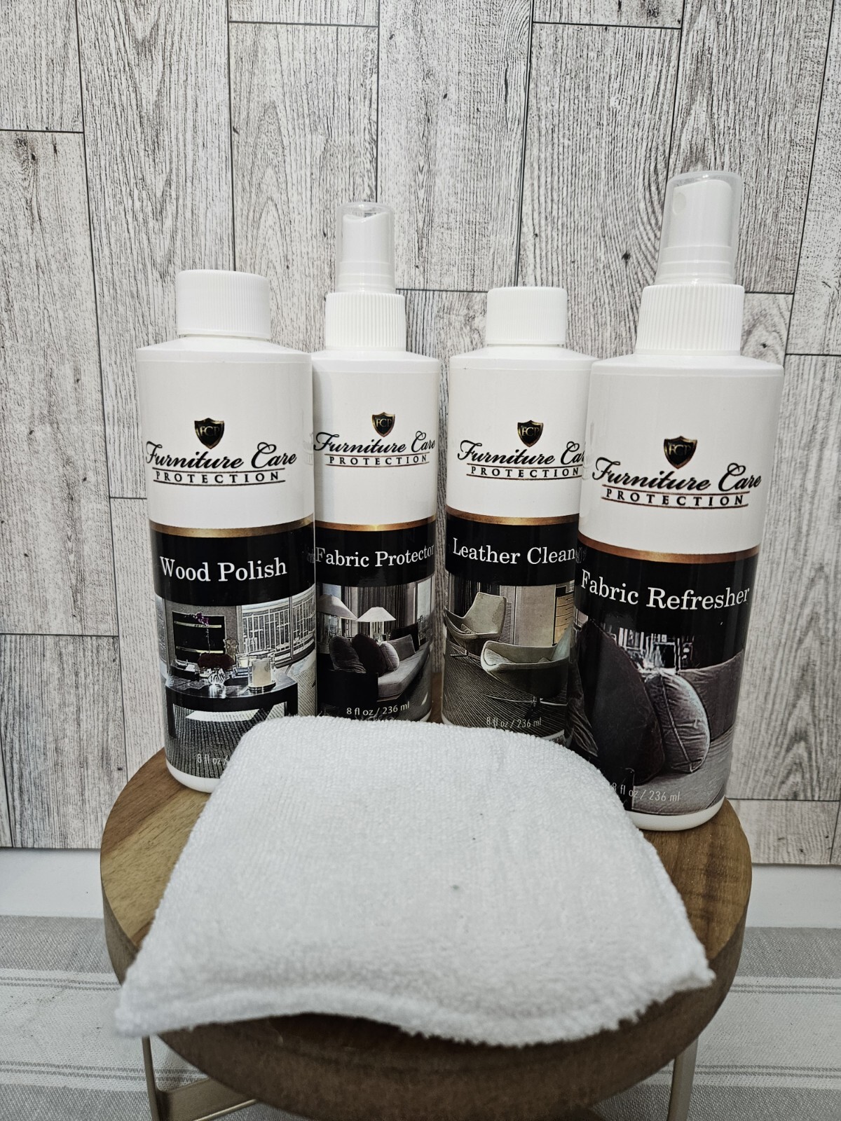 FCP Furniture Care Protection Kit 671043 Leather Fabric Wood Factory Open Box