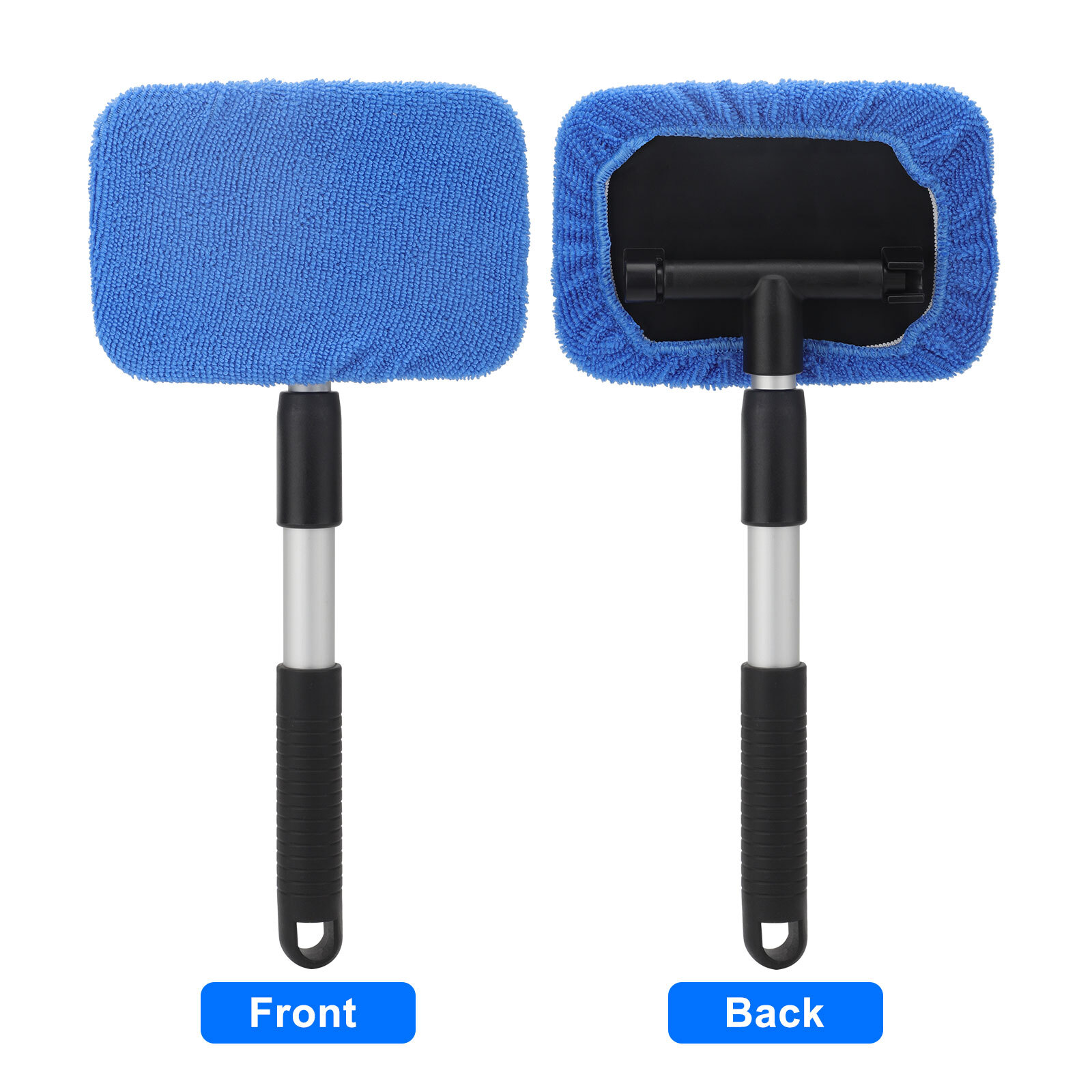 11x Extendable Windshield Cleaner Tool Car Window Cleaning Wash Glass Wiper Kit