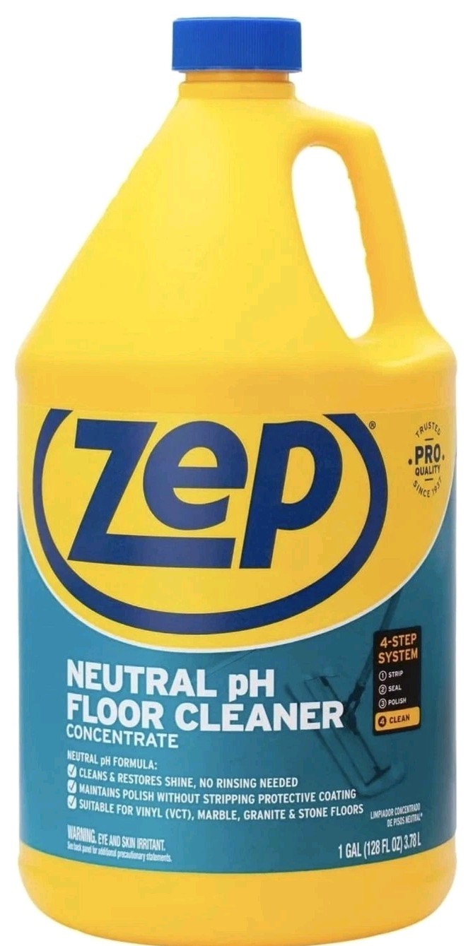 Zep Neutral PH Industrial Floor Cleaner – 1 Gallon