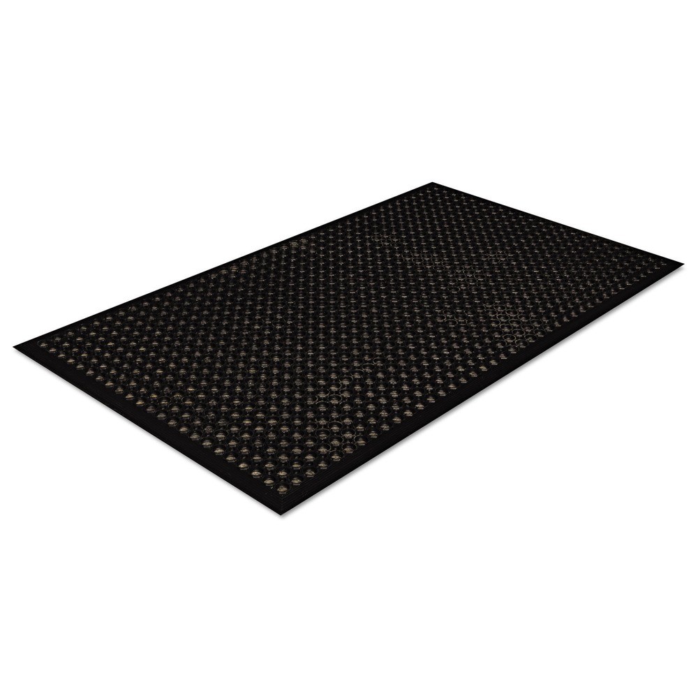Crown WSCT35BK 36″ x 60″ Safewalk-Light Drainage Safety Mat – Black New
