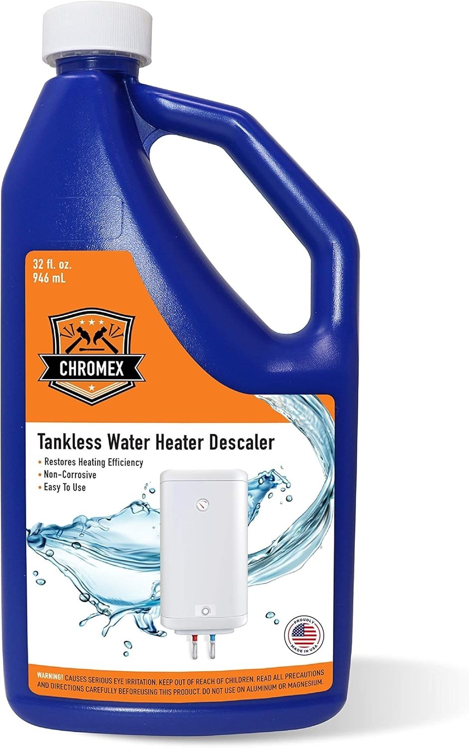 Tankless Water Heater Descaling Solution | Highly Effective Descaler – 6 Quart