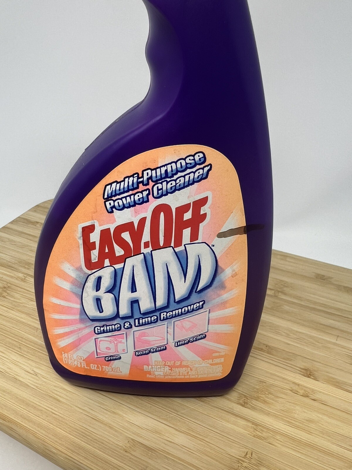 Easy-Off BAM Multi-Surface Power Cleaner Grime Lime Soap Scum 70% Full 2005 USA