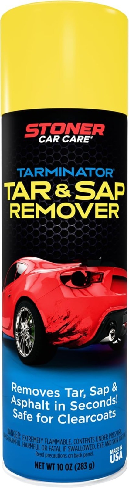 Tarminator 10 oz Auto Tar, Sap & Asphalt Remover, Safe on Paint & Chrome