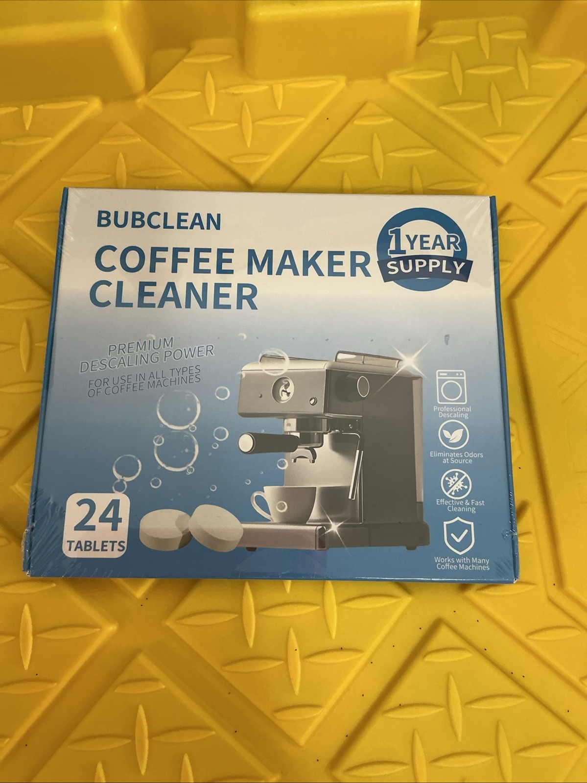 But clean Coffe Market 24 Tablets 1 Years Supplied