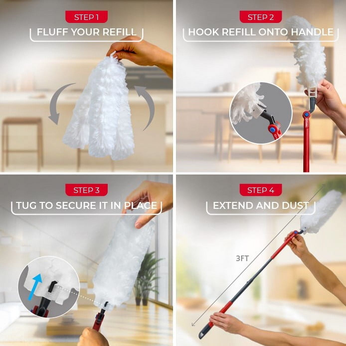 Heavy Duty Dusting Refills, 10 Count