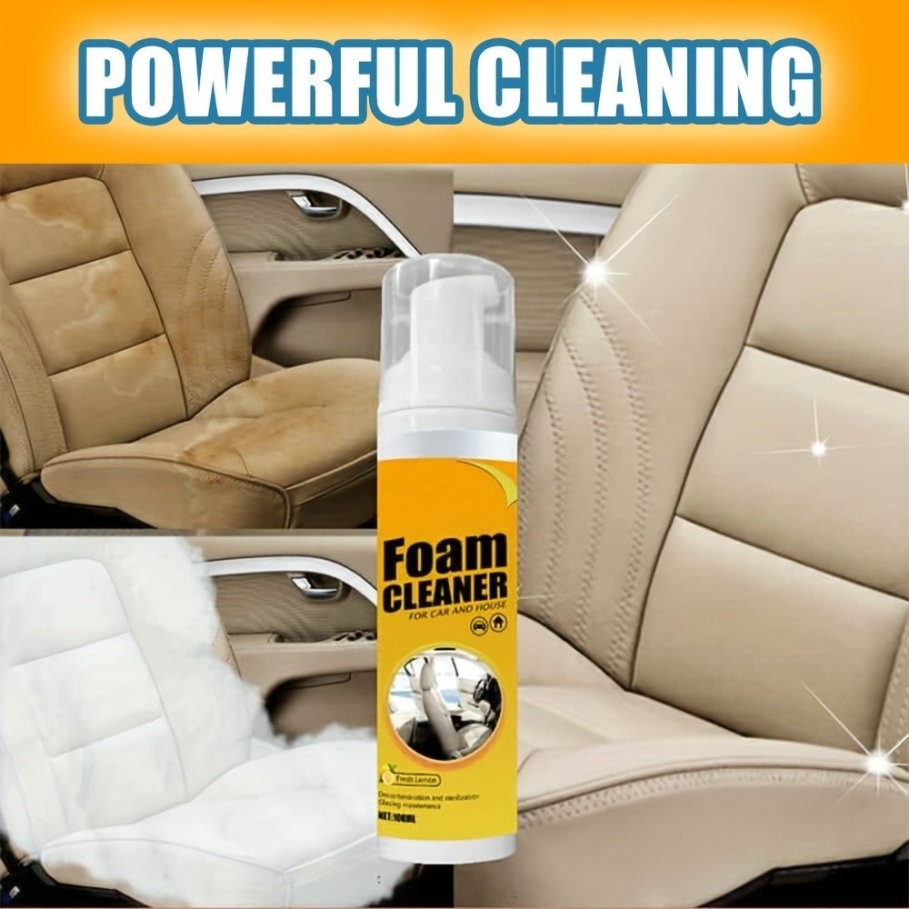 Multi-Functional Reliable Economical Compact 3Pcs Multi-purpose Car Foam Cleaner