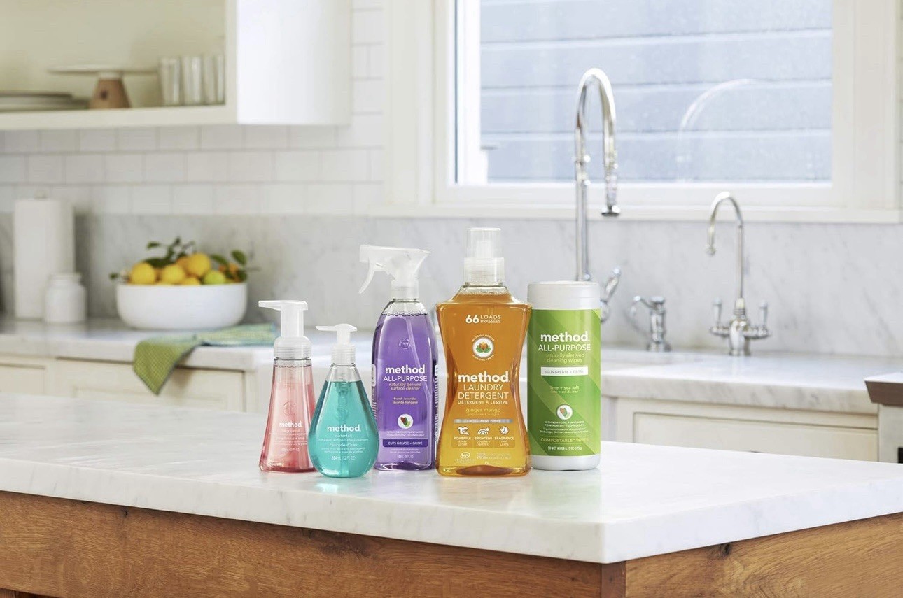 Method All Purpose Cleaner Spray, Bamboo, (Pack Of 8) 28 Fl Oz