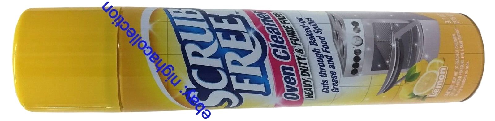 3 X Scrub Free Oven Cleaner Heavy Duty & Fume Free Cuts Through Baked On 9.7 oz