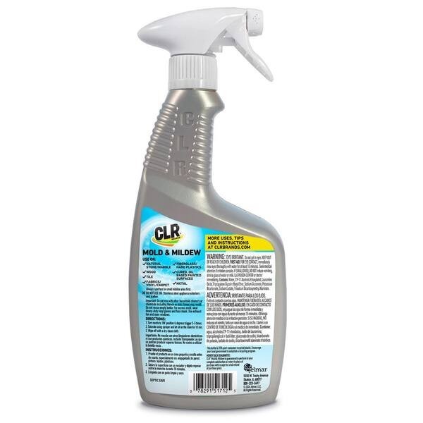 CLR 32oz Mold & Mildew Remover Fast Acting & Safe for Household Use 2 Pack