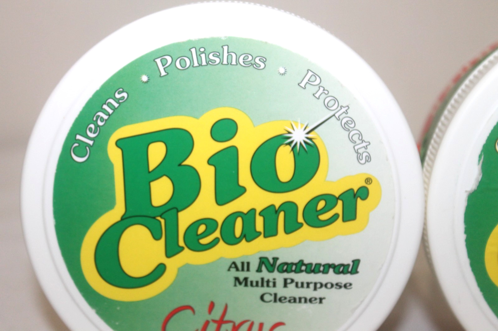 2 X Bio Cleaner Citrus All Natural Multi Purpose Clay Super Size 17.5 Oz Each