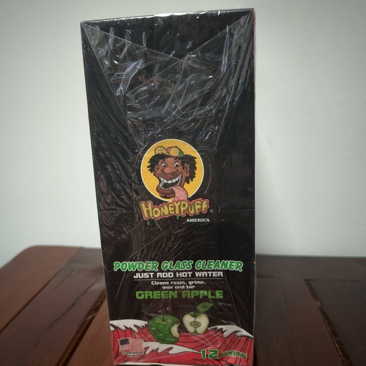 12 Pack/Box Fresh Apple Scent Cleaner – For Glass Water Cigarette Pouches