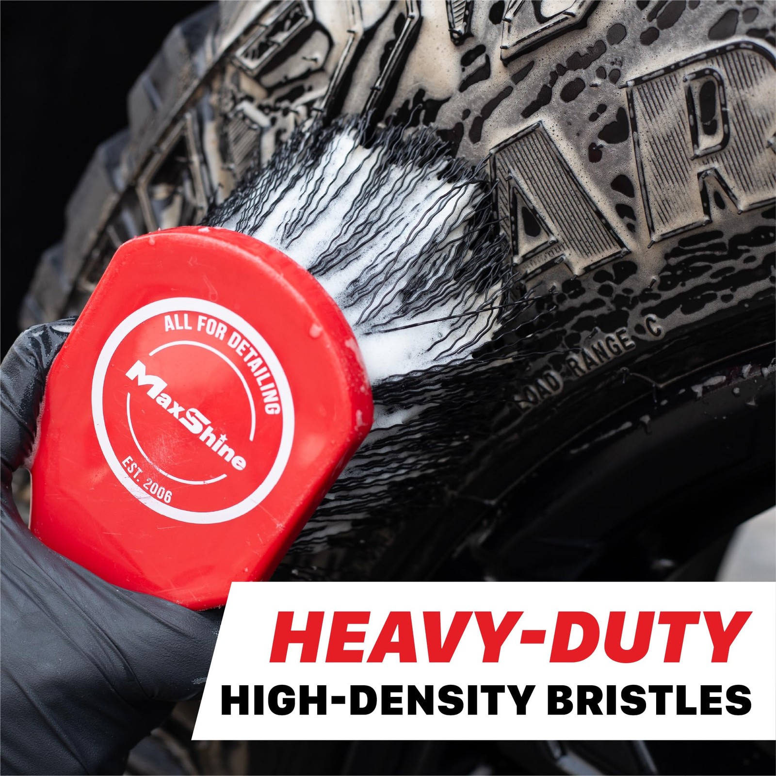 Universal Cleaning Brushes (3-Piece Set) – Heavy-Duty, Medium-Duty, Soft Bris…