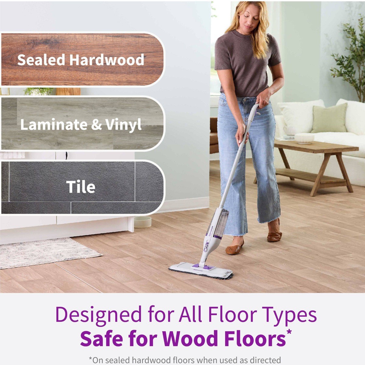Bamboo & Eucalyptus PowerMax Multi-Surface Floor Cleaner Liquid – 30oz