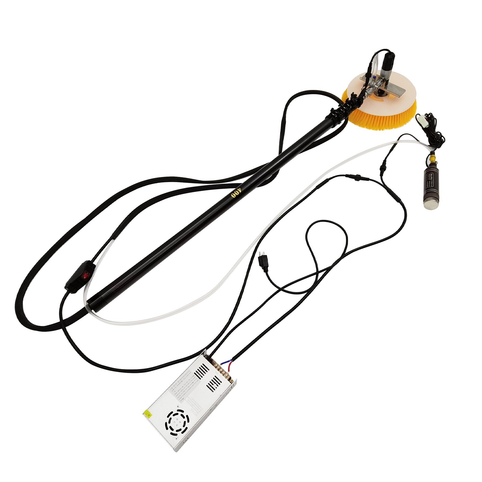 110V Handheld Single Head Electric Solar Photovoltaic Panel Cleaning Machine