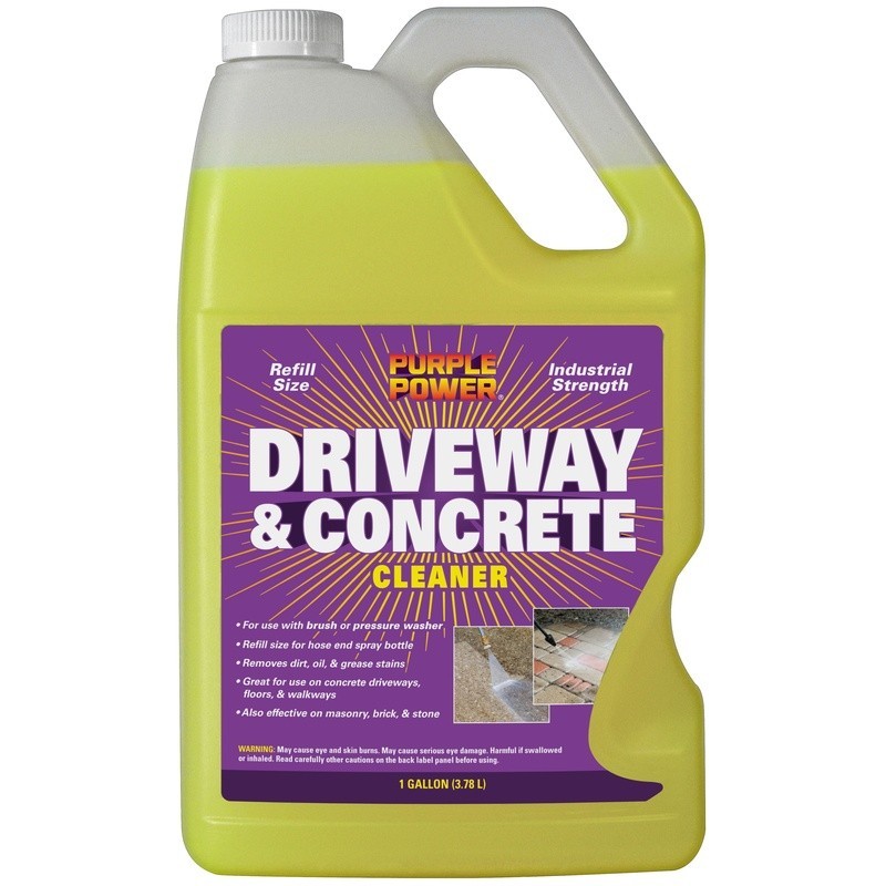 Heavy Duty Concrete Cleaner Oil Grease Stain Remover Driveway 1 Gallon New