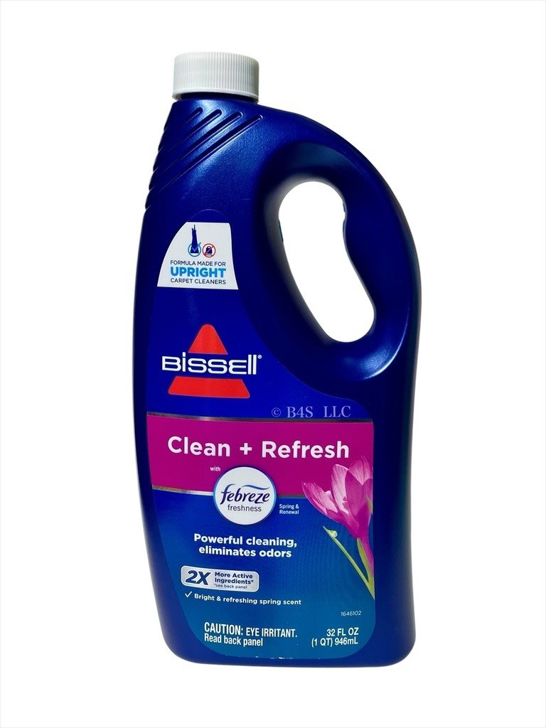 Bissell Febreze Clean Refresh Spring Renewal 32oz 2 Pack Cleaner Solution