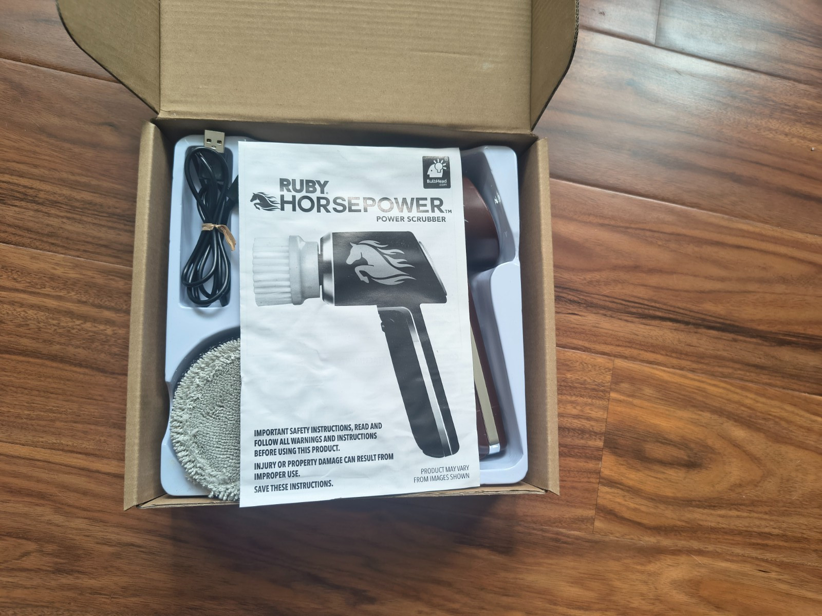 Ruby horsepower Waterproof Power scrubber -350RPMS