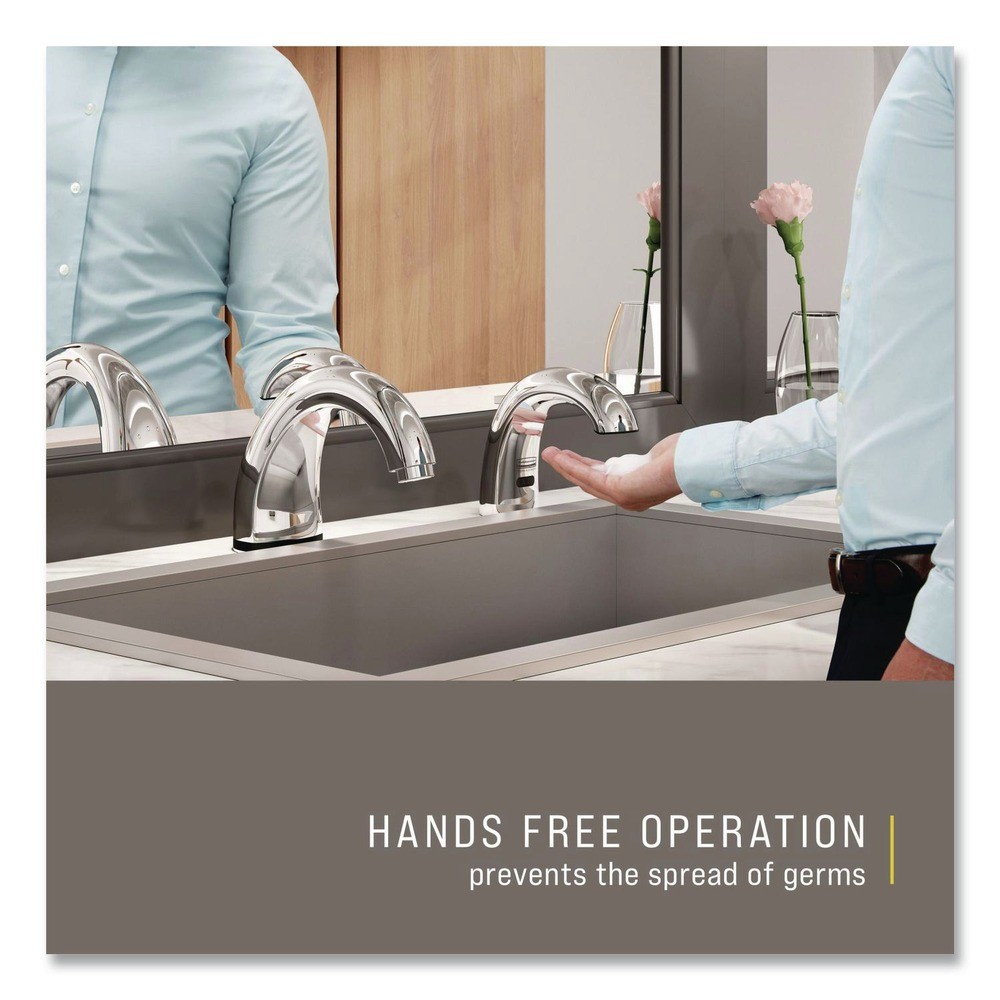 Rubbermaid Commercial 1938171CT 11″x 14″x3.5″ Soap Dispenser – Chrome (4/CT) New