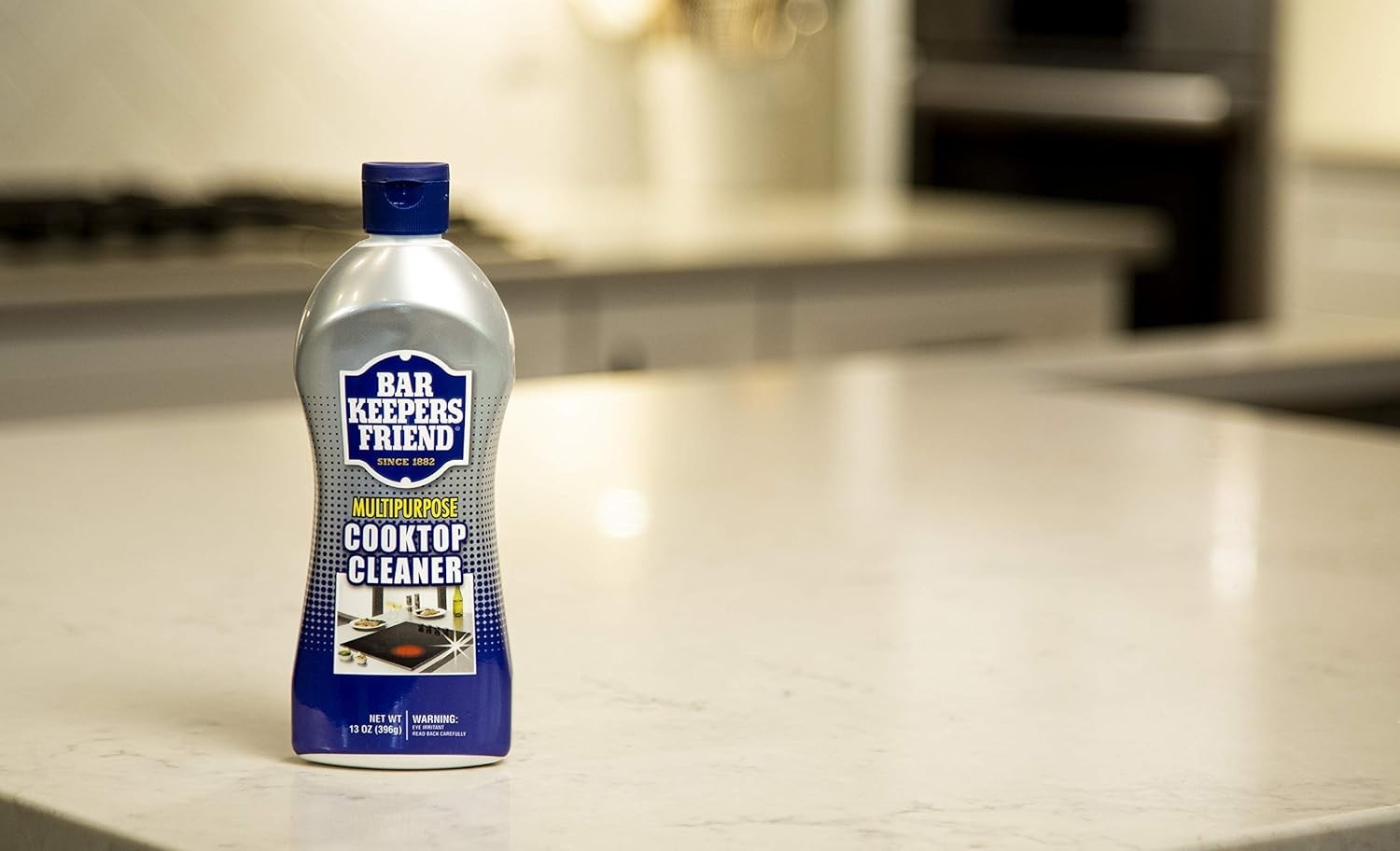 (4PKS-13oz Bottle) Bar Keepers Friend Cooktop Cleaner FREE FAST SHIPPING!