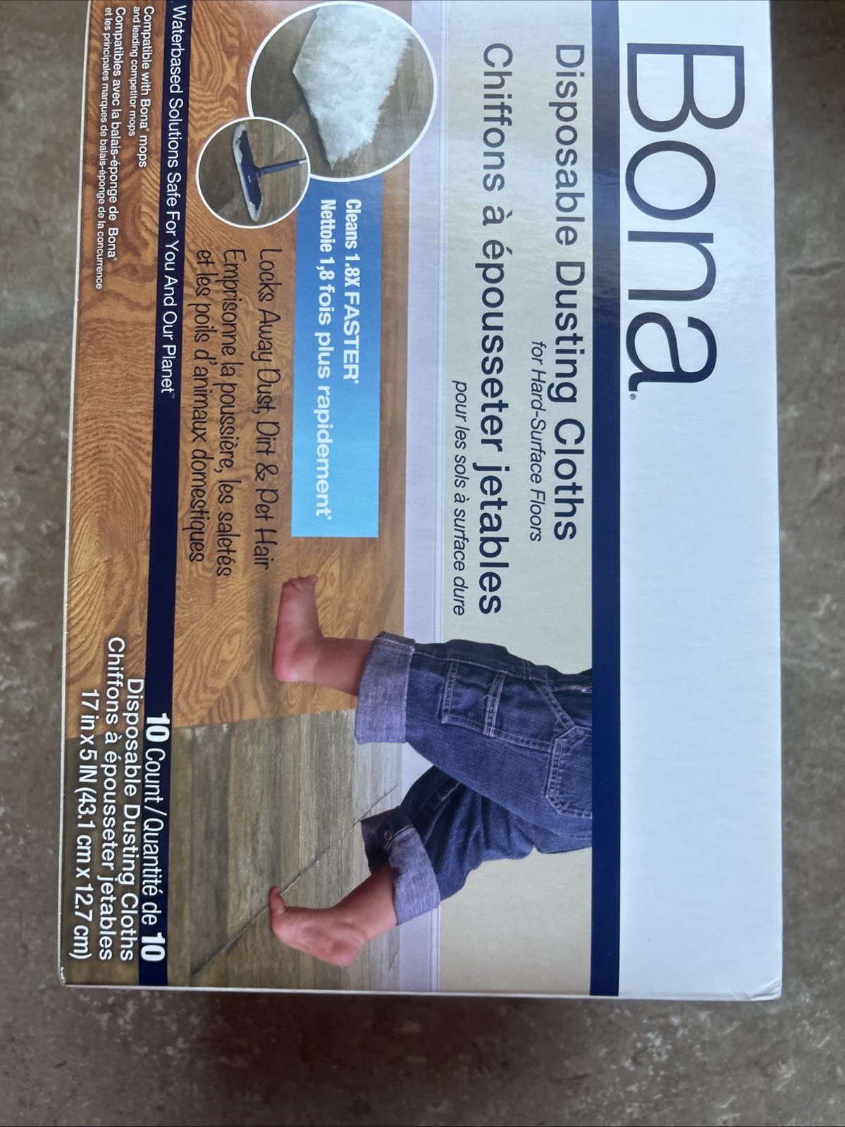 NEW SEALED – Bona Hard Surface Floor Disposable Dry Dusting Pads