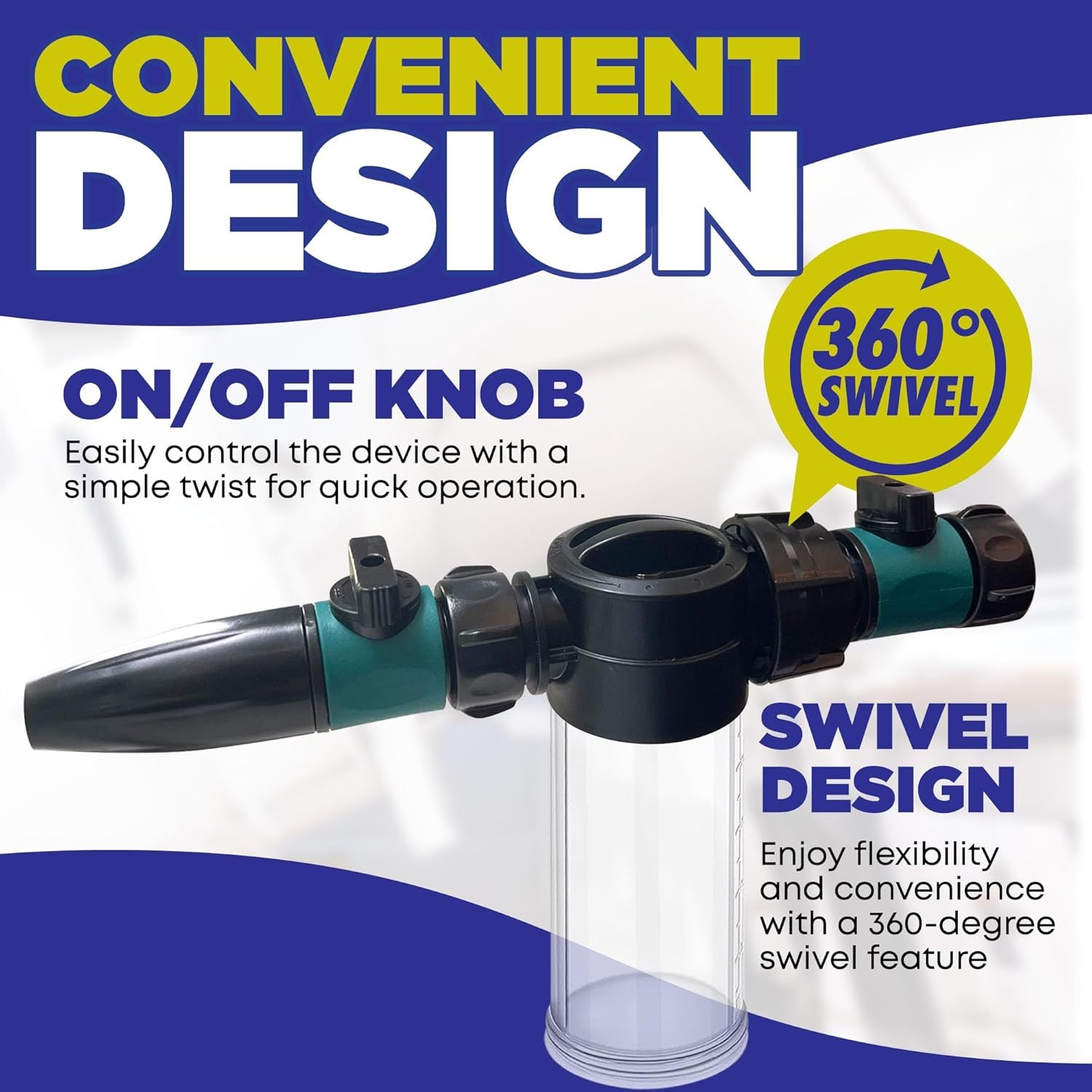 Salt Remover Flush Kit with High-Pressure Hose- Salt Gone Applicator for Boat