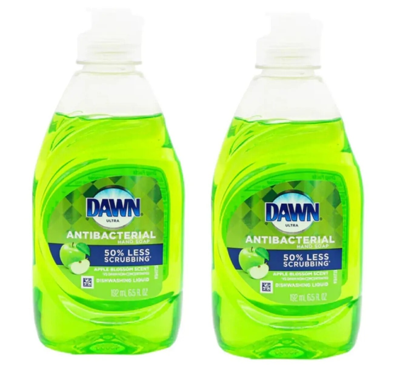 NEW! DAWN Ultra (2-PACK) 6.5 Oz. 🍏 🍏 ●APPLE BLOSSOM● Dishwashing Liquid.
