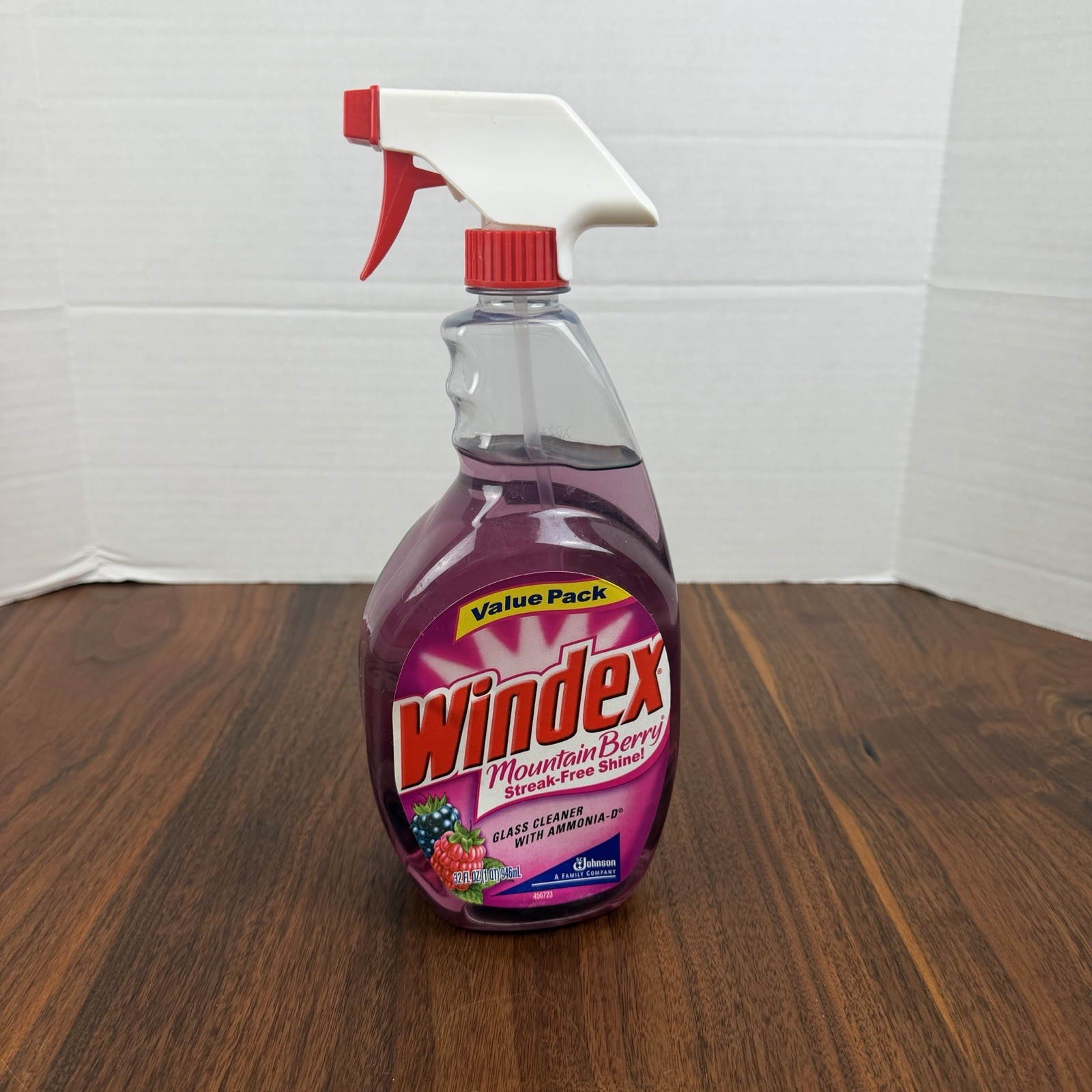 Windex Multi-Surface Cleaner Mountain Berry Scent 32 Fl Oz Discontinued w Amonia