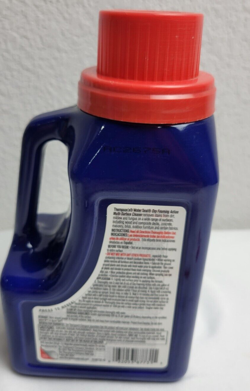 Thompsons WaterSeal Oxy Foaming Action Deck & Siding Cleaner 2 lbs Makes 5 GAL