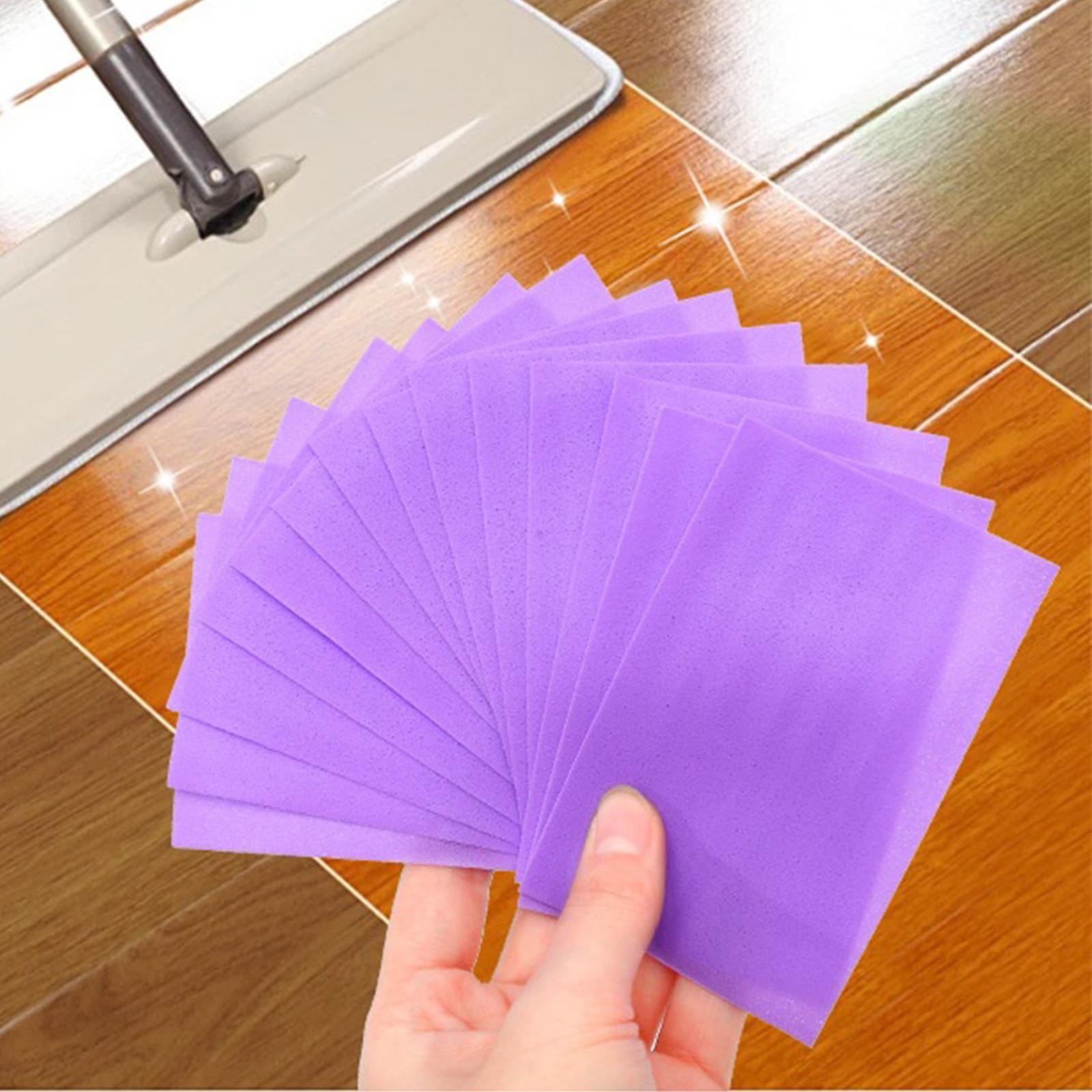 Multi-Effect Floor Cleaner Tablets 30 Pieces Scented Quick Drying Stain Remover