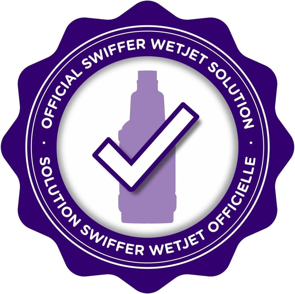 Wetjet Multi-Purpose Floor Cleaner Solution with Febreze Refill, Hardwood Floor