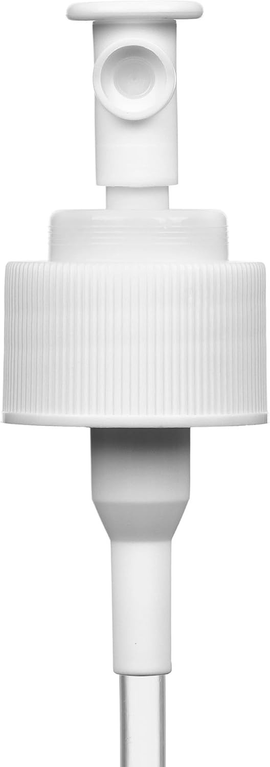 White Fine Mist Sprayer Pump with 7-5/8″ Dip Tube, 28mm 28-410 | Leakproof Repla