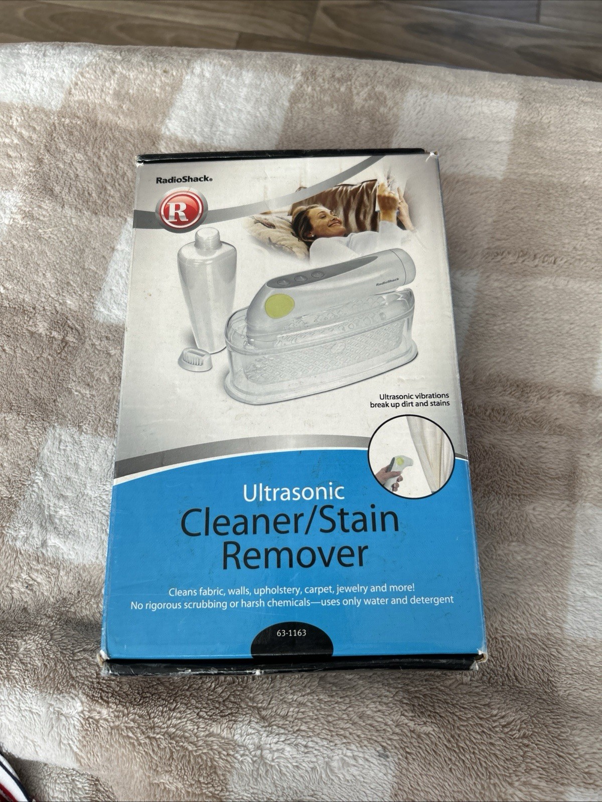 VTG RadioShack Ultrasonic Cleaner Stain Cleaner Upholstery Carpet Jewelry