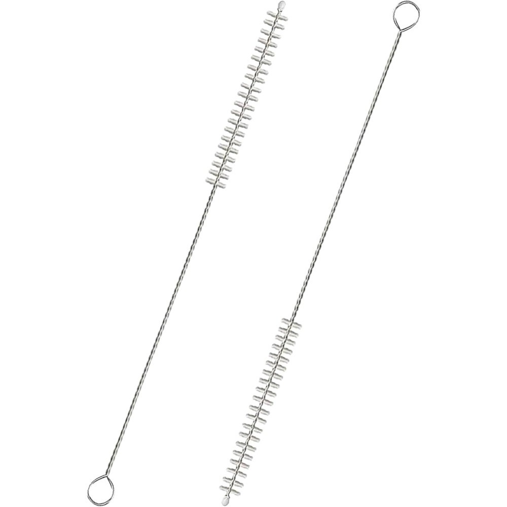 2-Pack es with Nylon Bristles for Metal Glass Silicone