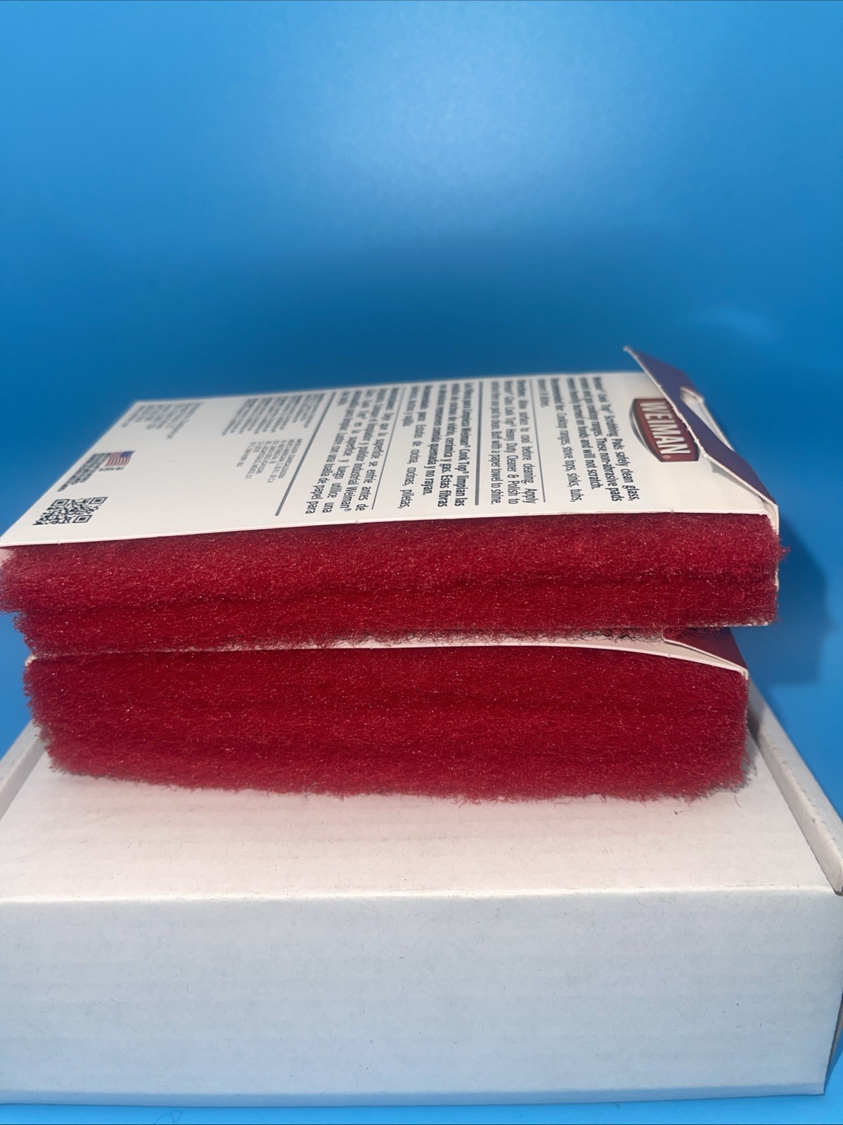 Weiman No Scent Cooktop Scrubbing Pads 5 Total Pads Sponge