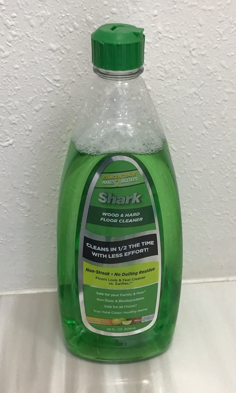 Shark Wood & Hard Floor Liquid Concentrate Cleaner Italian Citrus 28oz NEW