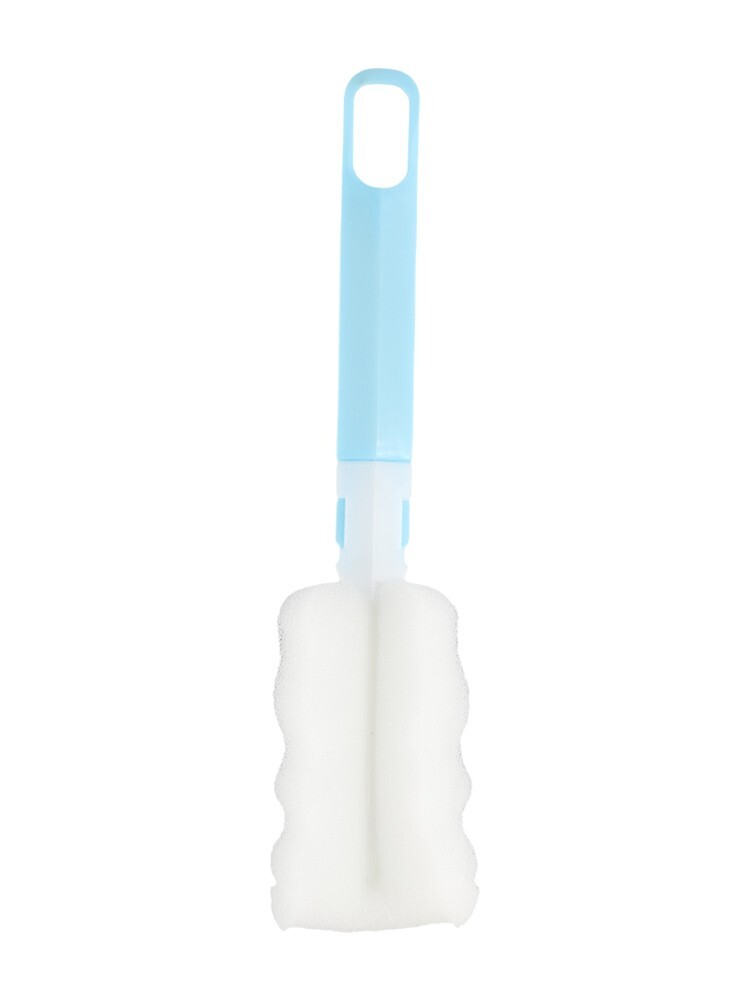 Sponge Handle Brush Foam for Bottle Cup Glass Kitchen Car Baby Bottle Cleaning