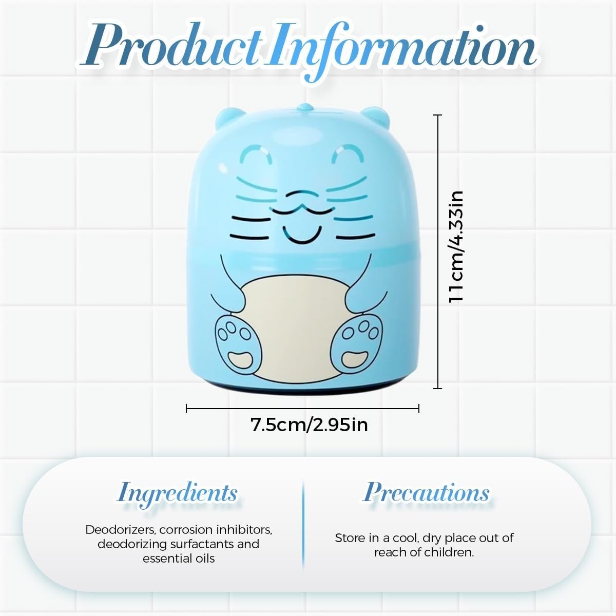 Cute Dinosaur-Shaped Toilet Bowl Cleaner Bottle, Toilet Cleaner & Toilet Deodori