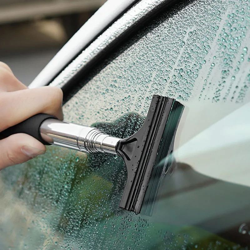 Car Rearview Mirror Wiper Cleaning Tool Auto Glass Mist Cleaner Scraper Car