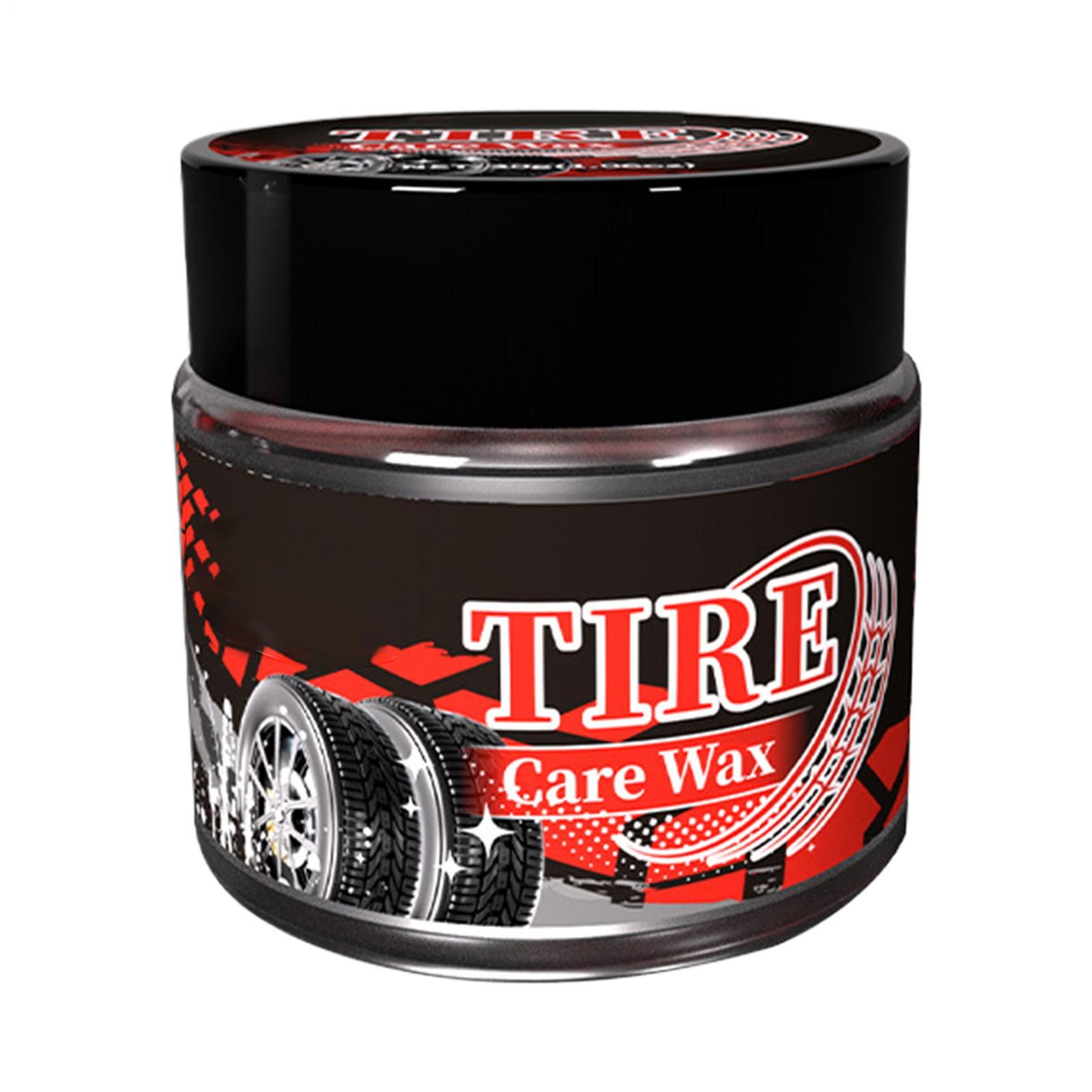 Tire Wax Long Lasting Car Rim Cleaner 30g Polishing Car Detailing Rim