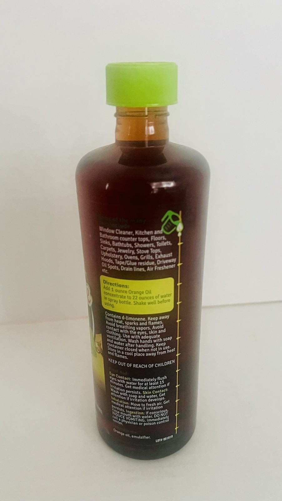 New Green Gobbler Orange Oil Home & Garden 22.5 Fl OZ Natural Safe Biodegradable