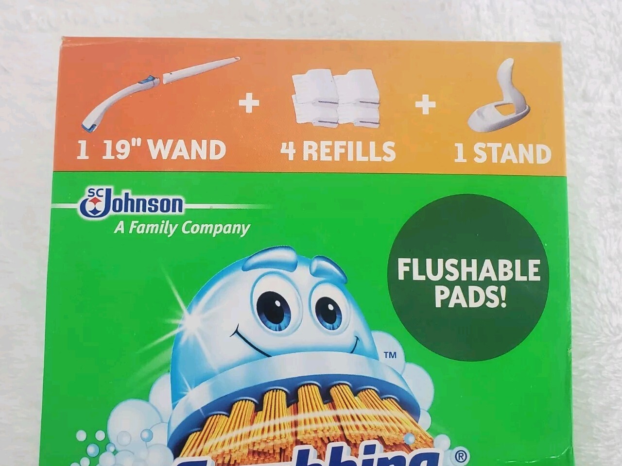 Scrubbing Bubbles Fresh Brush Toilet Bowl Cleaning System Starter Kit Citrus