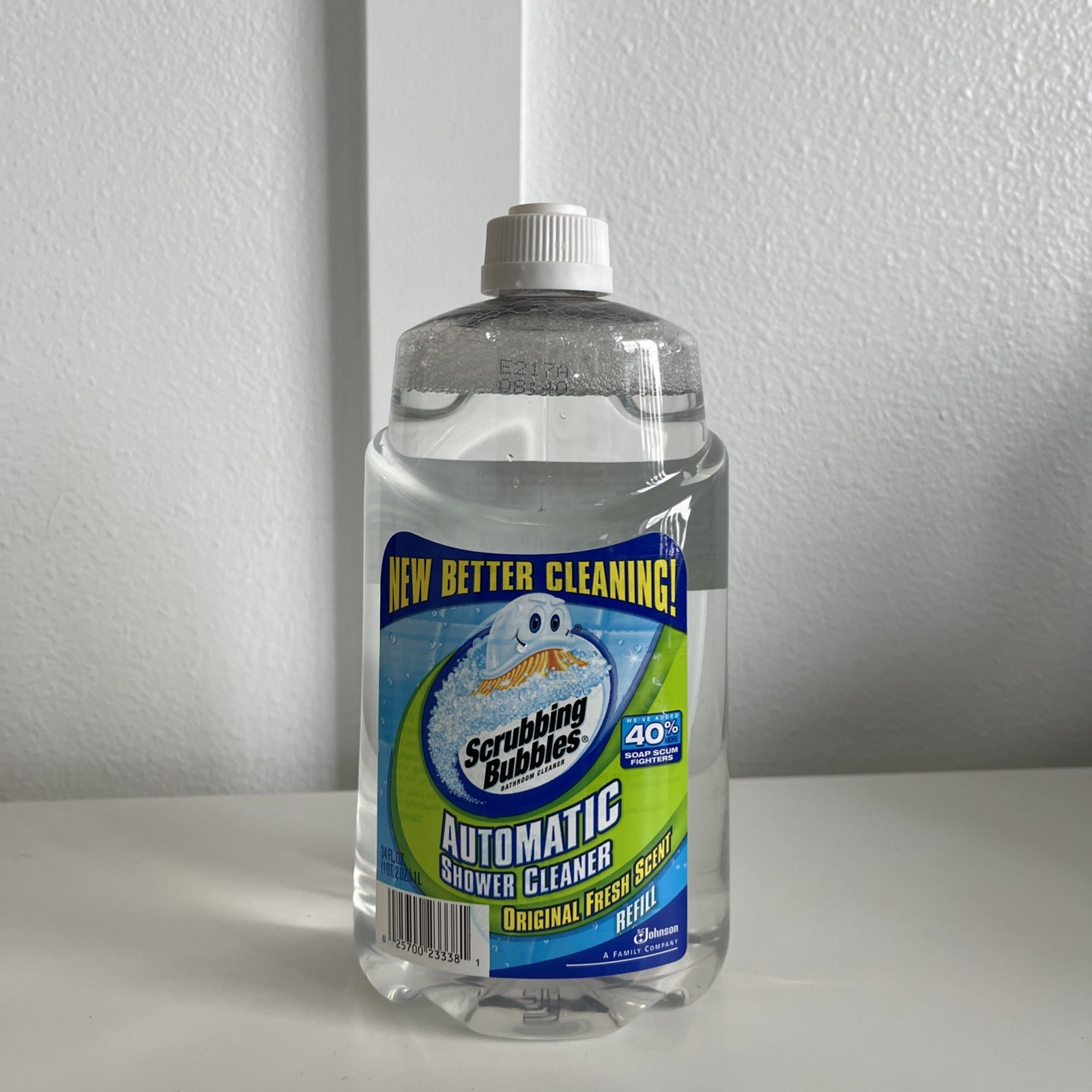 Scrubbing Bubbles Automatic Shower Cleaner Refill Original 34oz Bottle NEW!