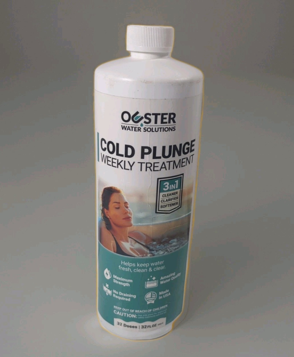 3In1 Weekly Cold Plunge Water Treatment – Cleaner, Clarifier, and Softener for C
