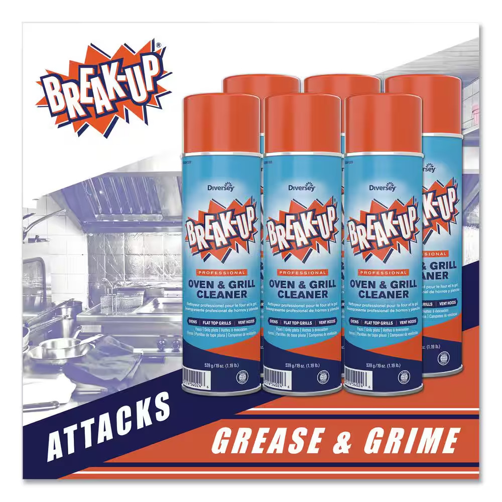 19 Oz. Professional Oven and Grill Cleaner (6 per Case)
