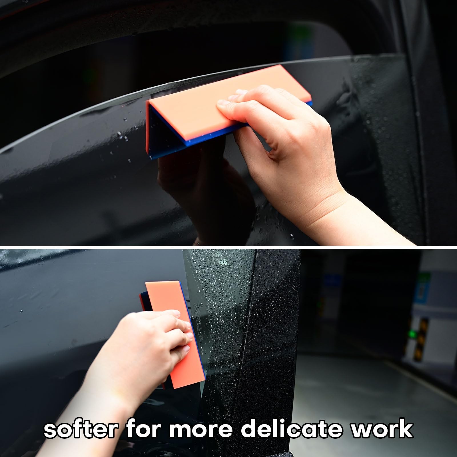 2 Pack Squeegee (5-Inch Blade, No Handle)