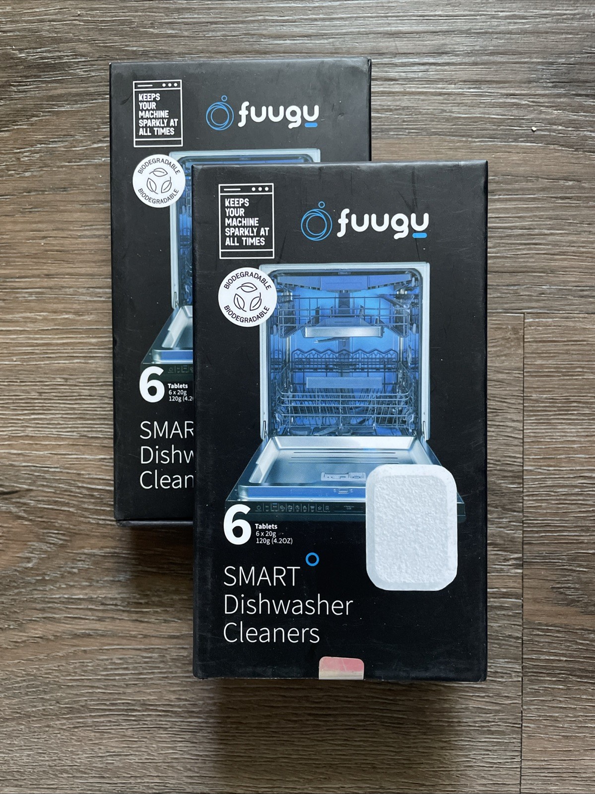 Fuugu Smart Dishwasher Cleaner Freshener Fresh – 2 Pack (6 Tablets In Each Pack)