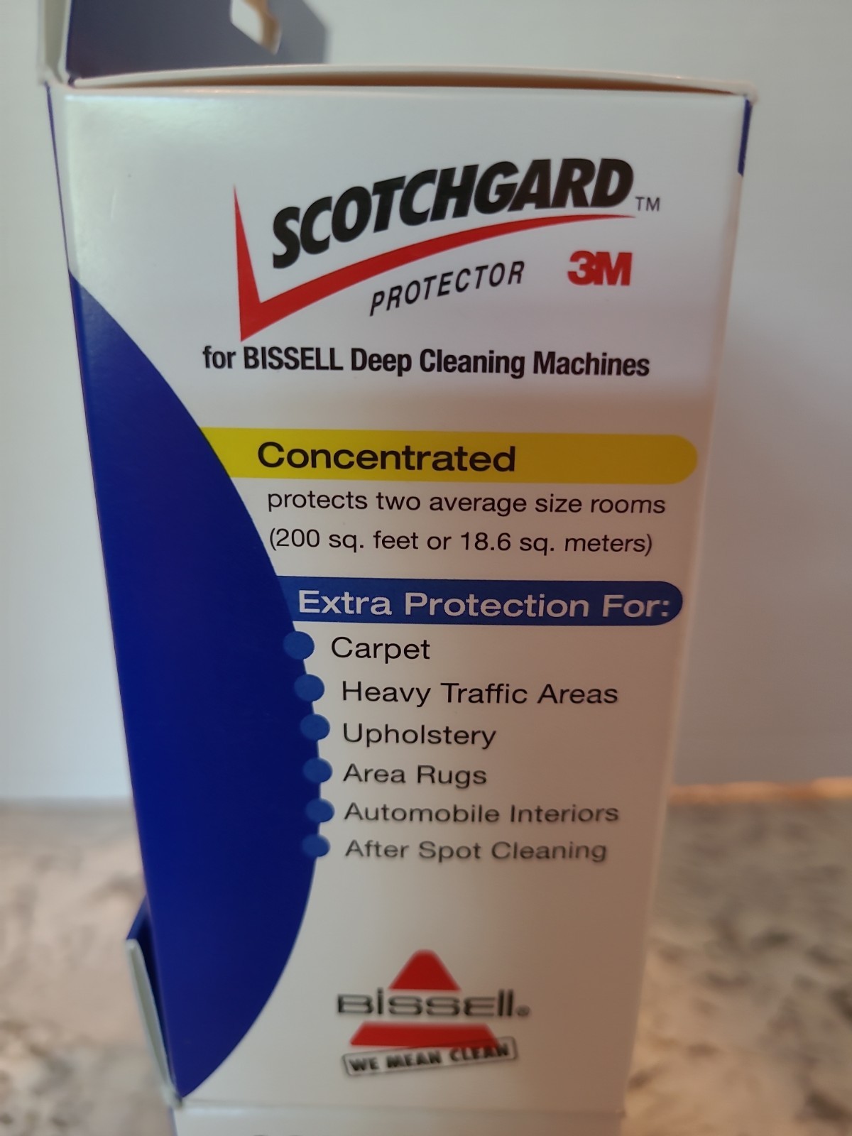 2 PKS. BISSELL SCOTCHGARD 3M EXTRA PROTECTION / CARPET, RUG, UPHOLSTERY ETC. 8OZ