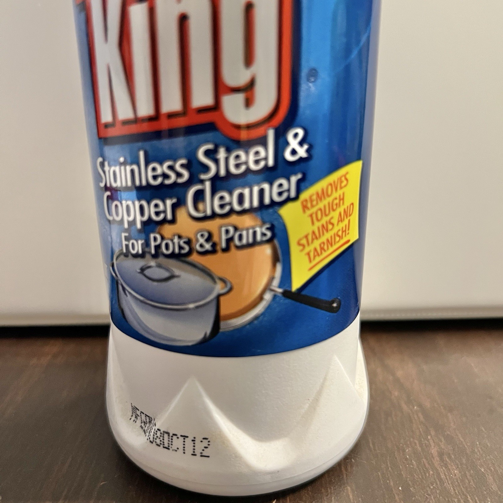 King Kleen Stainless Steel Cookware Cleaner & Copper Cleaner 14 oz Multi-Purpose